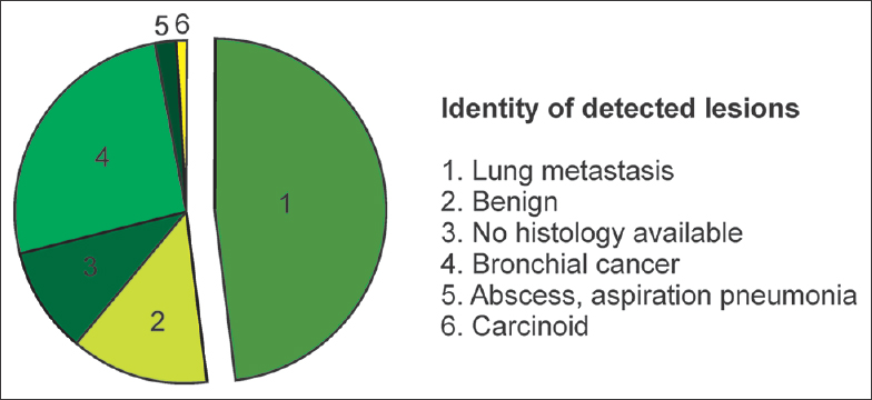 Identity of optically detected lesions.